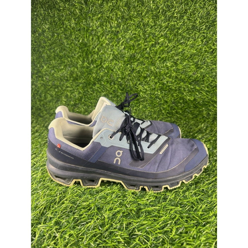 On Cloudventure Waterproof Trail Running Shoes Denim Midnight Men’s Size 10.5